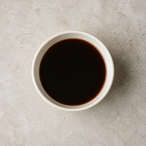 A cup of black coffee